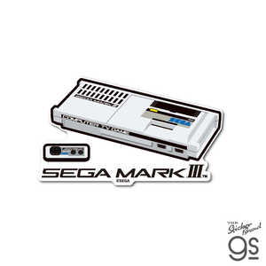 ゼネラルステッカー セガハード ダイカットステッカー コンソール SEGA MARK3 SEGA-006