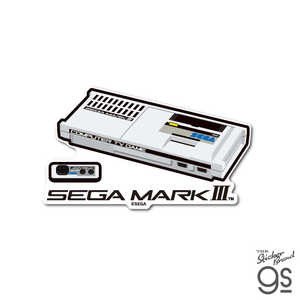 ゼネラルステッカー セガハード ダイカットステッカー コンソール SEGA MARK3 SEGA-006 ゼネラルステッカー セガハード ダイカットステッカー コンソール SEGA MARK3 SEGA-006