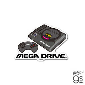 ゼネラルステッカー セガハード ダイカットステッカー コンソール MEGA DRIVE SEGA-007 ゼネラルステッカー セガハード ダイカットステッカー コンソール MEGA DRIVE SEGA-007