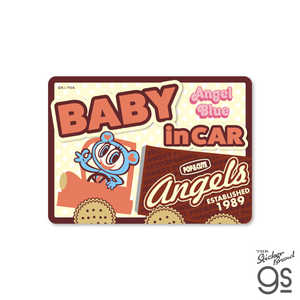 �[�l�����X�e�b�J�[ �ԗp�X�e�b�J�[ �G���W�F���u���[ BABY IN CAR BABY NAR019