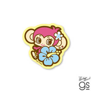 ゼネラルステッカー ダイカットミニステッカー デイジーラバーズ ハイビスカス NAR-026