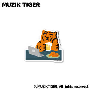 ゼネラルステッカー ダイカットミニステッカー MUZIK TIGER 晩酌 MUZ-005 ゼネラルステッカー ダイカットミニステッカー MUZIK TIGER 晩酌 MUZ-005