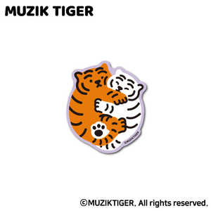 ゼネラルステッカー ダイカットミニステッカー MUZIK TIGER なかよし MUZ-012