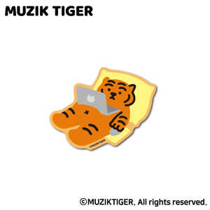 ゼネラルステッカー ダイカットミニステッカー MUZIK TIGER パソコン MUZ-013