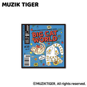 ゼネラルステッカー ダイカットミニステッカー MUZIK TIGER BIG CAT WORLD MUZ-019 ゼネラルステッカー ダイカットミニステッカー MUZIK TIGER BIG CAT WORLD MUZ-019