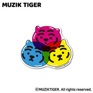 ゼネラルステッカー ダイカットミニステッカー MUZIK TIGER カラフルバルーン MUZ-026 ゼネラルステッカー ダイカットミニステッカー MUZIK TIGER カラフルバルーン MUZ-026