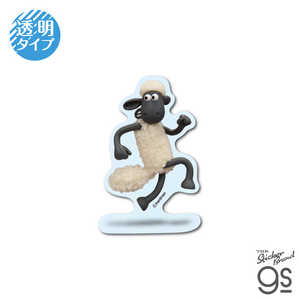 ゼネラルステッカー 透明ミニステッカー ひつじのショーン ダッシュ SHAUN-14