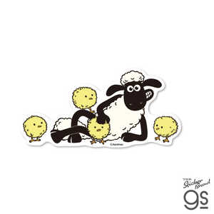 ゼネラルステッカー ダイカットステッカー ひつじのショーン ショーン＆ひよこたち SHAUN-38