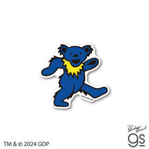 ゼネラルステッカー GRATEFUL DEAD ダイカットステッカー DANCING BEAR BLUE DANCING BEAR BLUE GFD011 ゼネラルステッカー GRATEFUL DEAD ダイカットステッカー DANCING BEAR BLUE DANCING BEAR BLUE GFD011