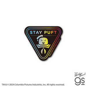 ゼネラルステッカー ゴーストバスターズ ホログラムステッカー STAY PUFT STAY PUFT GSB012 ゼネラルステッカー ゴーストバスターズ ホログラムステッカー STAY PUFT STAY PUFT GSB012