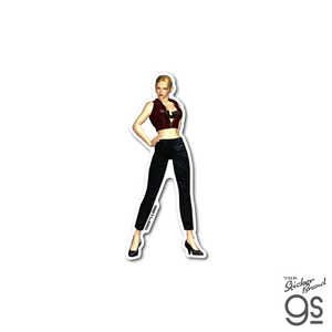 ゼネラルステッカー レジェンドシリーズ・ダイカットビニールステッカー 鉄拳 ニーナ・ウィリアムズ TKN-036 ゼネラルステッカー レジェンドシリーズ・ダイカットビニールステッカー 鉄拳 ニーナ・ウィリアムズ TKN-036