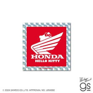 ゼネラルステッカー キラキラシール HONDA×サンリオキャラクターズ ハローキティ LCS-1693 ゼネラルステッカー キラキラシール HONDA×サンリオキャラクターズ ハローキティ LCS-1693