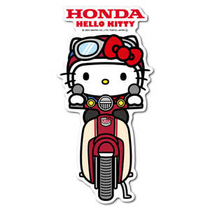 ゼネラルステッカー ビッグサイズステッカー HONDA×ハローキティ バイク LCS1717 ゼネラルステッカー ビッグサイズステッカー HONDA×ハローキティ バイク LCS1717