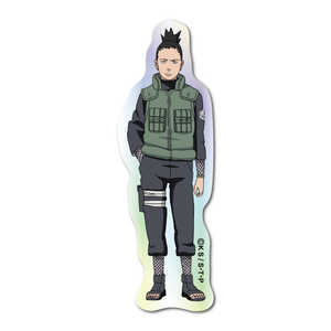 ゼネラルステッカー ダイカットビニールステッカー(ホログラム) NARUTO-ナルト- 疾風伝 奈良シカマル NRT021 ゼネラルステッカー ダイカットビニールステッカー(ホログラム) NARUTO-ナルト- 疾風伝 奈良シカマル NRT021