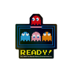 ゼネラルステッカー ホログラムステッカー PAC-MAN READY! ドット READY! ドット PAC018 ゼネラルステッカー ホログラムステッカー PAC-MAN READY! ドット READY! ドット PAC018