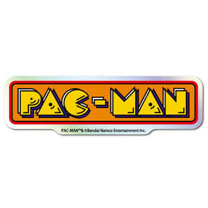 ゼネラルステッカー ホログラムステッカー PAC-MAN ロゴ ドット ロゴ ドット PAC020