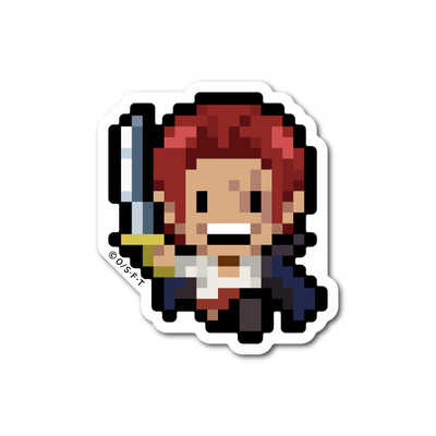 ゼネラルステッカー ピクセルワンピースステッカー Sサイズ