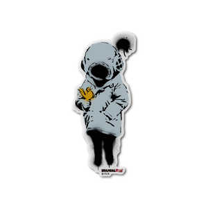 �[�l�����X�e�b�J�[ �����f�ރX�e�b�J�[ THE WORLDS MOST FAMOUS GRAFFITI 080 BNK-080S