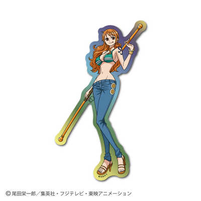 ゼネラルステッカー ホログラムステッカー ワンピース ナミ OPS-97 の