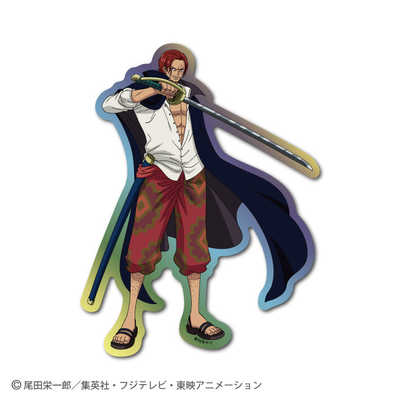 ゼネラルステッカー ホログラムステッカー ワンピース シャンクス OPS