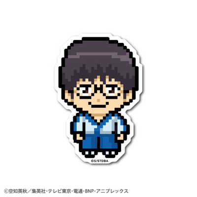 Novel Core 初回限定Zinzサイン入り AGFステッカー の3点 ゼネラルステッカー ピクセルアートステッカー 銀魂 新八 GIN