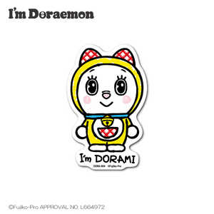 ゼネラルステッカー ダイカットステッカー Im Doraemon ドラミ DORA-004