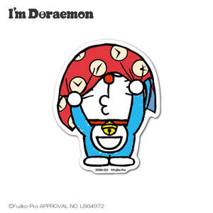 ゼネラルステッカー ダイカットステッカー Im Doraemon タイムふろしき02 DORA-025