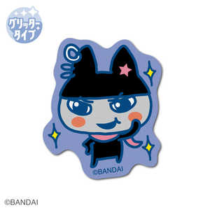 ゼネラルステッカー たまごっち グリッターミニステッカー くろまめっち TMGC-047