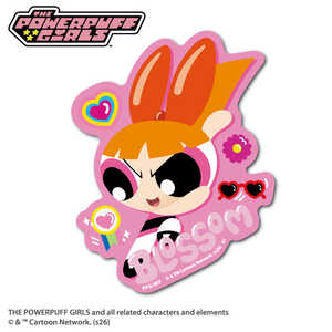 ゼネラルステッカー パワーパフ ガールズ ダイカットステッカー BLOSSOM PPG007
