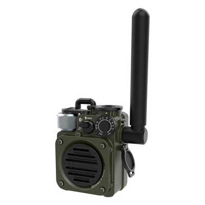 MUSEN Wild Mini 第3世代 Bluetooth スピーカー ジャングルグリーン MW