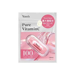 YUNTH Pure C Mask ��VC���Ʊե����ȥޥ���(�����̡�130ml/7������)