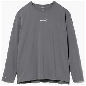 TENTIAL Mesh(メッシュ) Tシャツ(長袖)-23SS(XLサイズ) BAKUNE(バクネ) ダークグレー 100408000011