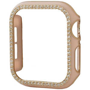 GAACAL Apple Watch Series 7-8 41mm スワロフスキーフレーム ピンクゴールド W00065PG5 GAACAL Apple Watch Series 7-8 41mm スワロフスキーフレーム ピンクゴールド W00065PG5