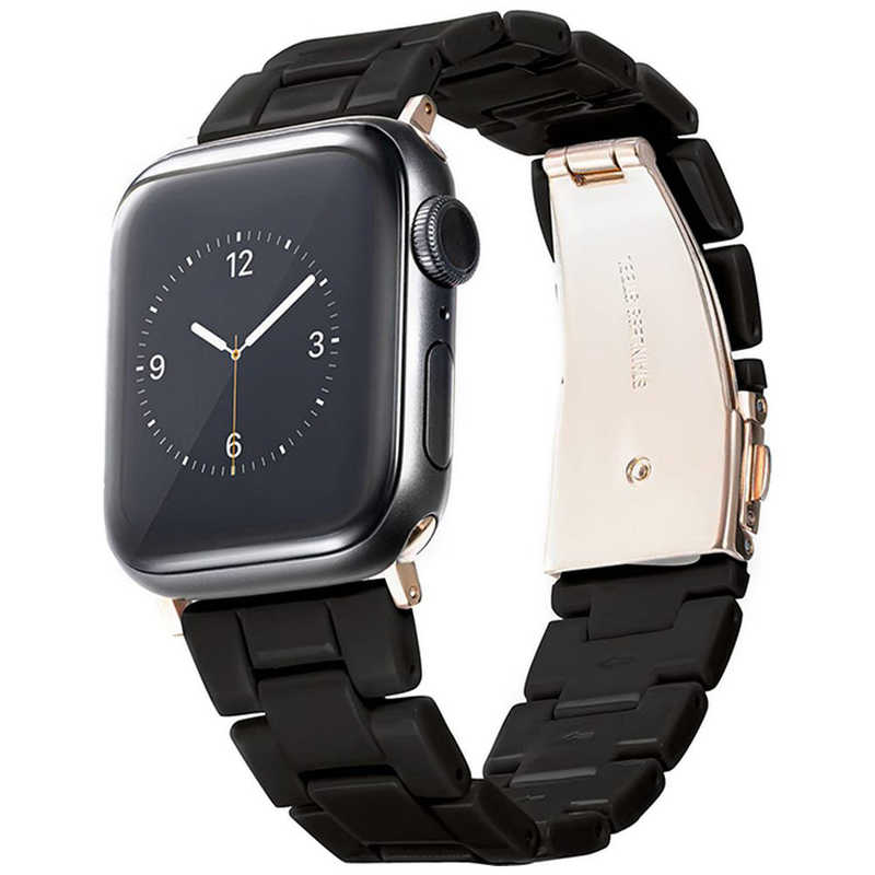 GAACAL GAACAL Apple Watch Series 1/2/3/4/5/6/7/8/SE1/SE2 38/40/41mm プラスチックバンド GAACAL(ガーカル) ブラック Z00147BKA Z00147BKA