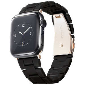 GAACAL Apple Watch Series 1/2/3/4/5/6/7/8/SE1/SE2 38/40/41mm プラスチックバンド GAACAL(ガーカル) ブラック Z00147BKA