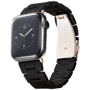Apple Watch Series 1/2/3/4/5/6/7/8/SE1/SE2/Ultra 42/44/45/49mm �v���X�`�b�N�o���h GAACAL(�K�[�J��) �u���b�N Z00147BKB