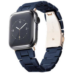 Apple Watch Series 1/2/3/4/5/6/7/8/SE1/SE2 38/40/41mm プラスチックバンド GAACAL(ガーカル) ブルー Z00147BA