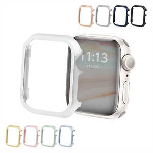 GAACAL Apple Watch Series 4/5/6/SE1-2 40mm メタリックフレーム GAACAL(ガーカル) シルバー  W00114S2
