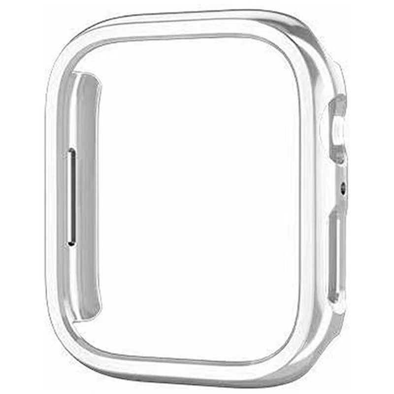 GAACAL GAACAL Apple Watch Series 4/5/6/SE1-2 44mm プラスチックフレーム GAACAL(ガーカル) メタリックシルバー  W00224S4 W00224S4