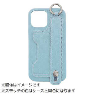 GAACAL IPHONE14 落下防止ベルト&カードポケット付きPUレザーケース GAACAL ブルー ブルー P00282BQ