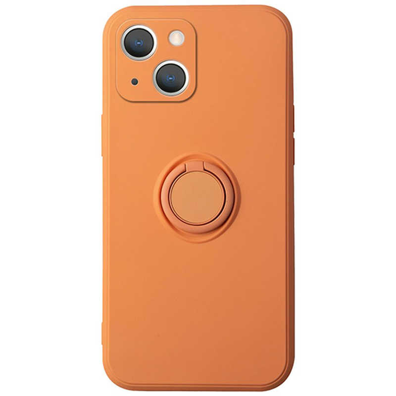 GAACAL GAACAL IPHONE14 バンカーリング付きTPUケース GAACAL オレンジ オレンジ P00114OQ P00114OQ