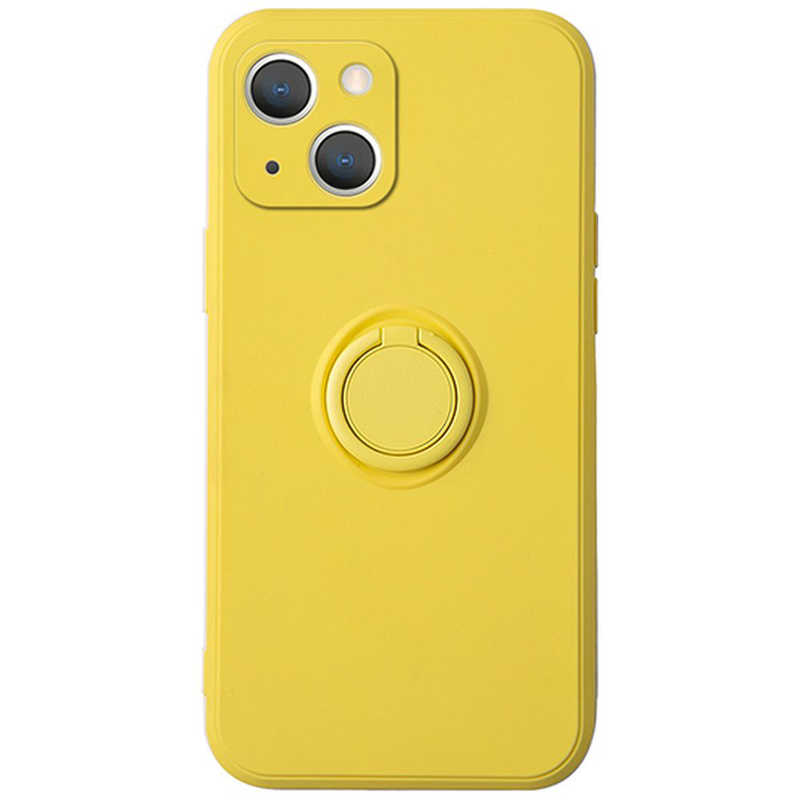 GAACAL GAACAL IPHONE14 バンカーリング付きTPUケース GAACAL イエロー イエロー P00114YQ P00114YQ