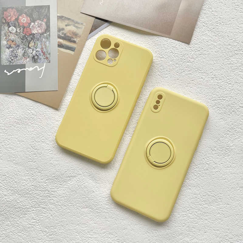 GAACAL GAACAL IPHONE14 バンカーリング付きTPUケース GAACAL イエロー イエロー P00114YQ P00114YQ