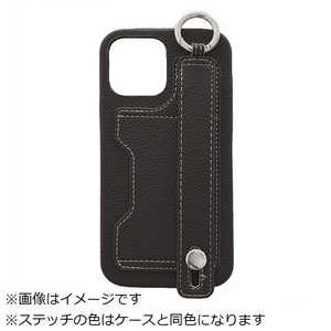 GAACAL IPHONE14 落下防止ベルト&カードポケット付きPUレザーケース GAACAL ブラック ブラック P00282BKQ