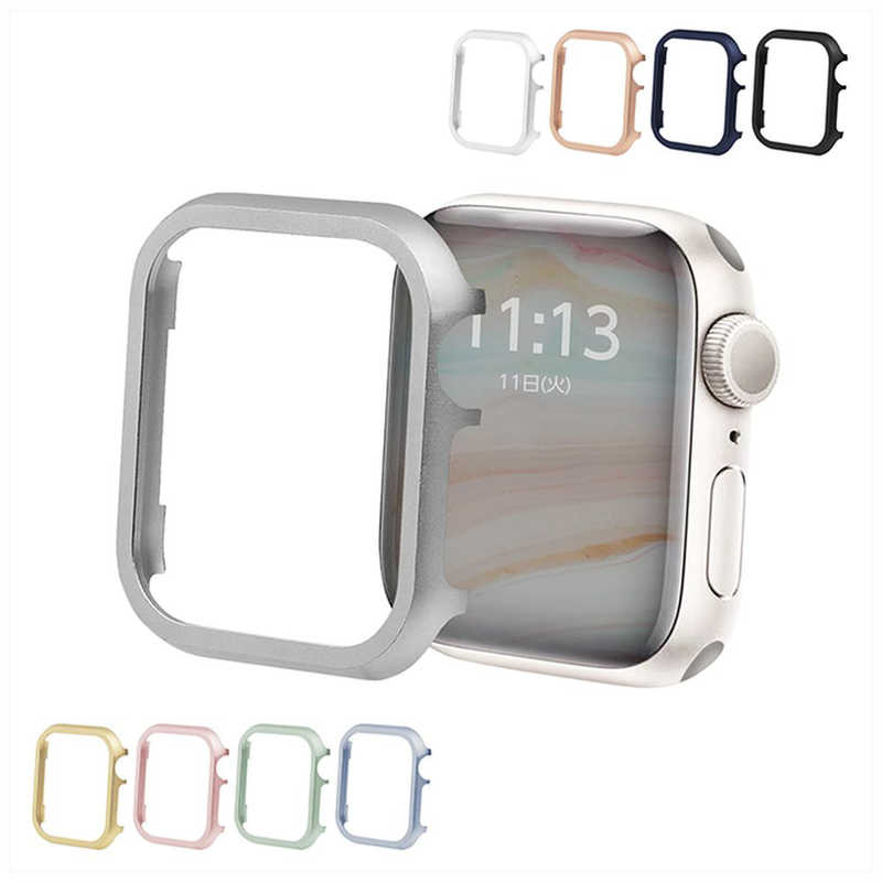 GAACAL APPLE WATCH グレー メタリックフレーム SE12 44MM 18 W00114GY4