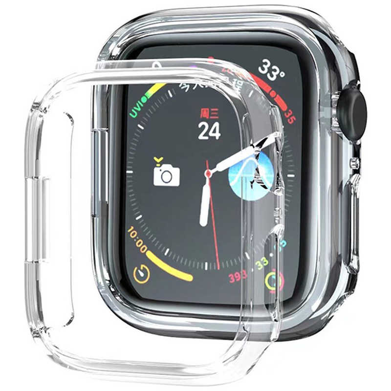 GAACAL GAACAL Apple Watch Series 4/5/6/SE1-2 44mm プラスチックフレーム GAACAL(ガーカル) クリア  W00224C4 W00224C4