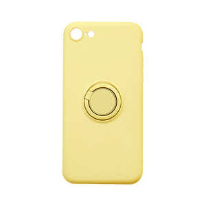GAACAL iPhone SE 第3世代/第2世代/8/7専用 バンカーリング付きTPUケース GAACAL イエロー P00114YB