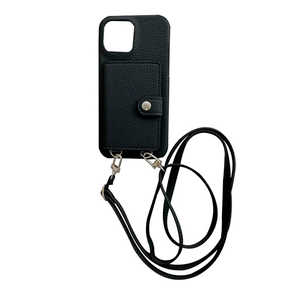 GAACAL IPHONE15 「ポシェットケース」カードケース付きPUケース ブラック P00365BKO GAACAL IPHONE15 「ポシェットケース」カードケース付きPUケース ブラック P00365BKO