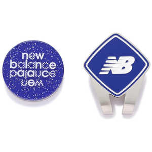 ニューバランス 26SS W アクリル NBロゴPT クリップマーカー 012-6184501 ブルー 
