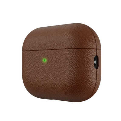 ＳＬＧ　Ｄｅｓｉｇｎ AirPods Proケース イタリアンプエブロレザー ブラウン 仕入先在庫品 AirPods Pro Leathercase KICS（エアーポッツプロ レザーケース） 「プレリーギンザ」 NP71398